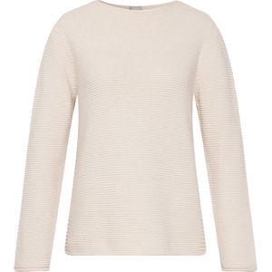 Rabe Dames trui beige (Maat: 38) - Halslijn: Ronde hals,
