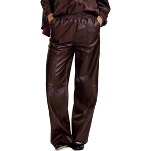 Alter Ego Lucca broek bordeaux (Maat: XS) - Effen