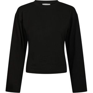 Neo Noir Longsleeve zwart (Maat: 34) - Effen - Halslijn: Ronde hals,