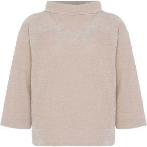OPUS - Goheme - Trui - Beige - Knitwear - Losse Pasvorm