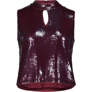 Vera Mont - Top zonder Mouw - Bordeaux - Shirttops