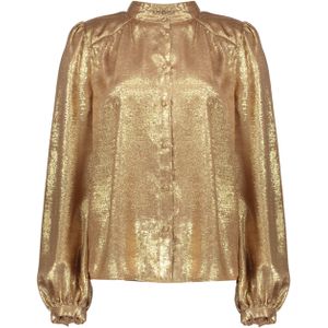 Geisha - 53864-14 - Top - Gold - Lange Mouw