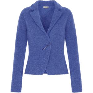 No man's land Blazer blauw (Maat: M) - Effen
