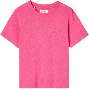 American Vintage T-Shirt roze (Maat: 110) - Halslijn: Ronde hals,