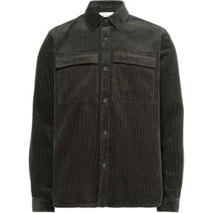 Revolution Heren overshirt groen (Maat: 2XL) - Effen