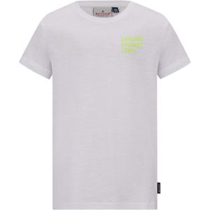 Retour T-shirt wit (Maat: 134-140) - Fotoprint - Halslijn: Ronde hals,