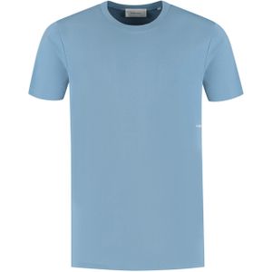 Pure Path - Sideline Wordmark - T-shirt - Mid Blue