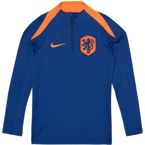 Nike Trui blauw (Maat: 128) - Halslijn: Opstaande kraag,