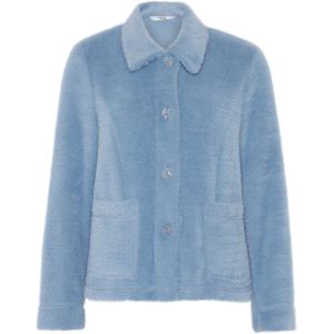 Sommermann Vest blauw (Maat: 44) - Effen