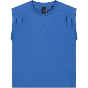NIK & NIK T-Shirt blauw (Maat: 140) - Effen - Halslijn: Ronde hals,