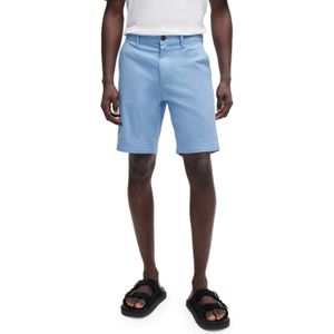 Boss Orange Chino-slim-Shorts 10248647 01 korte broek blauw (Maat: 31)