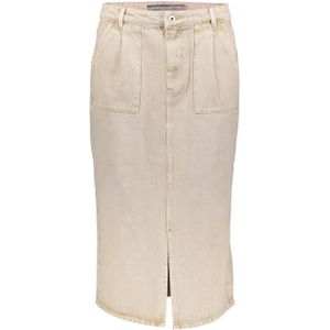 Geisha Rok beige (Maat: 2XL) - Effen