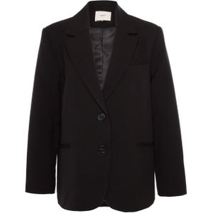 SUNCOO Dames blazer zwart (Maat: M) - Effen