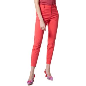 Vero moda VMVICTORIA NW ANTIFIT ANKLE PANT NO broek rood (Maat: XL-32)
