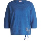 Betty Barclay - So Cosy - Trui - Blauw - 3/4 Arm