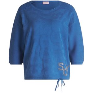 Betty Barclay - So Cosy - Trui - Blauw - 3/4 Arm