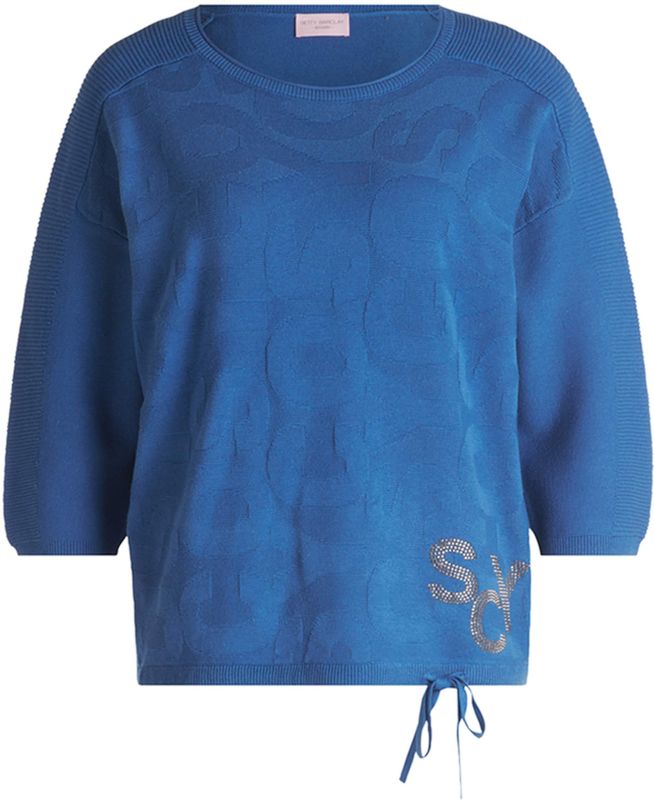 Betty Barclay - So Cosy - Trui - Blauw - 3/4 Arm