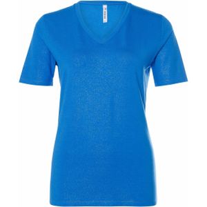 Zoso T-shirt blauw (Maat: L) - Halslijn: V-hals,