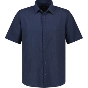 Lerros Overhemd korte mouw blauw (Maat: 2XL) - Effen
