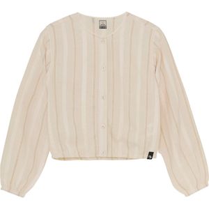 Indian Blue Jeans Blouse lange mouw beige (Maat: 140) - Glitter - Halslijn: Ronde hals,