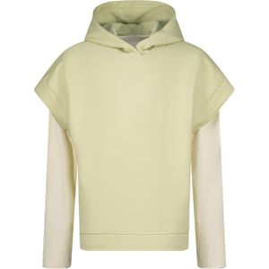 Vingino Hoodie groen (Maat: 104) - Fotoprint - Halslijn: Capuchon,