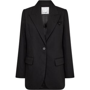 Co'Couture Dames blazer zwart (Maat: XS) - Effen