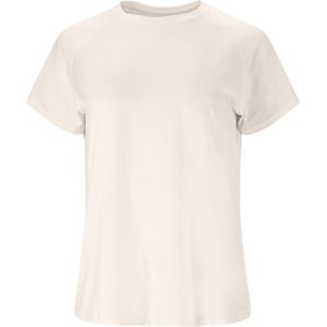 Athlecia Dames t-shirt wit (Maat: 42) - Effen - Halslijn: Ronde hals,
