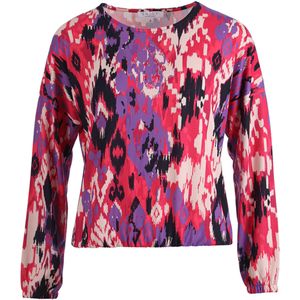 Enjoy Sweater rood (Maat: L) - Halslijn: Ronde hals,