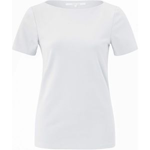 YAYA T-shirt wit (Maat: S) - Effen - Halslijn: Boothals,