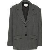 Gestuz - Gzpaula Melange Oz Blazer Noos - Blazer - Grijs