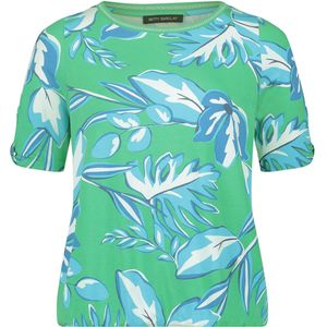 Betty Barclay T-shirt groen (Maat: 38) - Halslijn: Ronde hals,