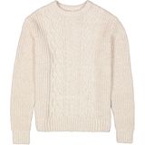 GARCIA - Effen Trui - Wit - Lange Mouw