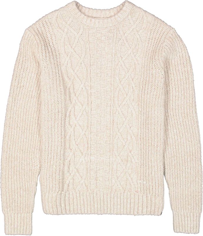 GARCIA - Effen Trui - Wit - Lange Mouw