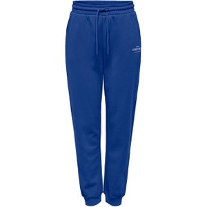 Only play ONPPICA HW REG BRUSH SWT PNT dames broek blauw (Maat: XS)
