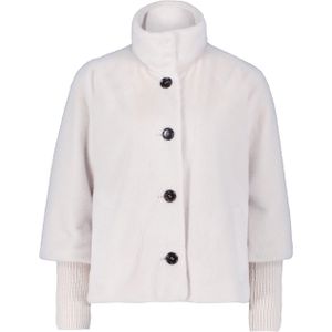 Betty Barclay - Dames Jas - Beige - Leren Jassen
