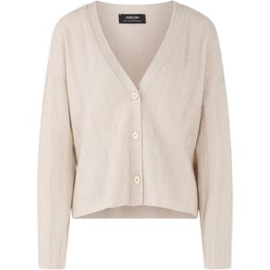 Marc Cain Vest beige (Maat: 40) - Effen - Halslijn: V-hals,