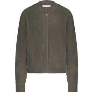 In Shape Dames vest groen (Maat: L) - Effen - Halslijn: Ronde hals,