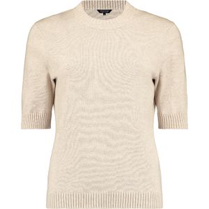 Bloomings Dames trui beige (Maat: S) - Mélange - Halslijn: Ronde hals,