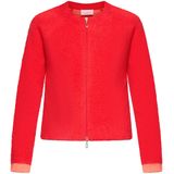 Betty Barclay Gebreid vest  rood