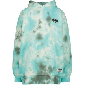 Vingino Hoodie blauw (Maat: 140) - Tie dye - Halslijn: Capuchon,