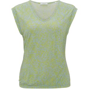 OPUS T-shirt groen (Maat: 40) - Halslijn: V-hals,