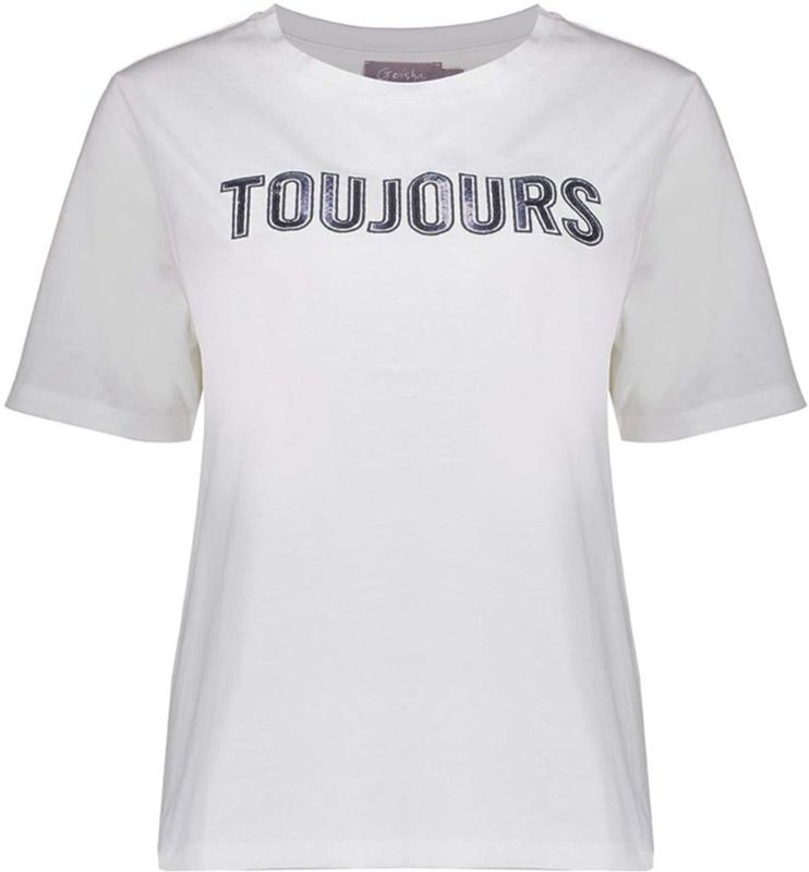 Geisha - T-shirt - Gebroken Wit