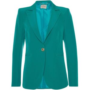 Rinascimento Blazer groen (Maat: S) - Effen