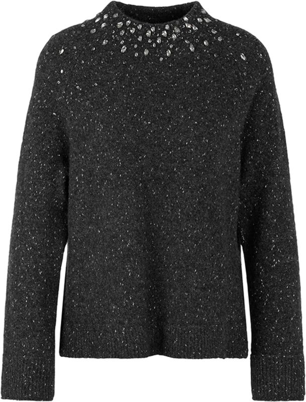 Marc Cain - Trui - Grijs Gemêleerd - Knitwear