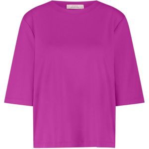 Studio Anneloes - T-shirt - Roze - Effen - Ronde Halslijn