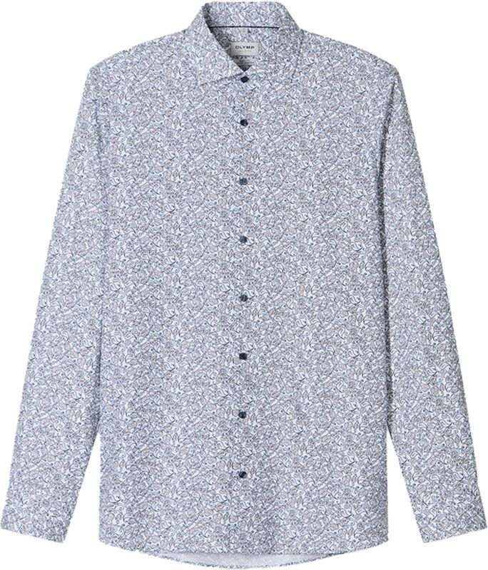 OLYMP Level Five 24/Seven Overhemd, body fit, Kent, Wit