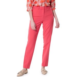 Geisha Slim fit broek roze (Maat: S)