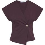 SISTERS POINT - Gevela-ve - Dames Gilet - Deep Bordeaux
