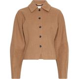 Moss Copenhagen - Jasje 19428 - Licht Bruin - Leren Jassen