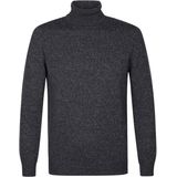 Profuomo - Rol Kraag Wolmix Pullover - Grijs - Heren